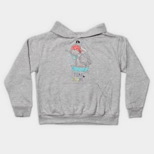 Time To Travel With Friends Kids Hoodie